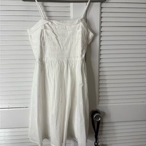 Lily Rose White Floral Mini Dress